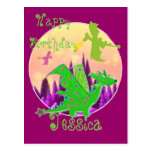 Happy Birthday Dragons Postcard