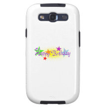 Happy Birthday Galaxy S3 Covers