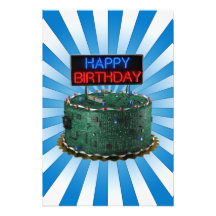 Happy Birthday, Geek Photo Art