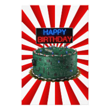 Happy Birthday, Geek Photo Print