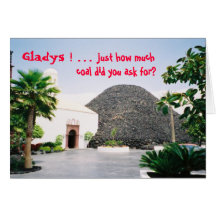 Happy Birthday - Gladys/Coal Cards