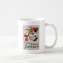 Happy Birthday Jesus Coffee Mug