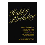 Happy Birthday invitations