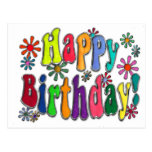 Happy Birthday Postcard