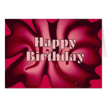 Happy Birthday Red Passion Cards