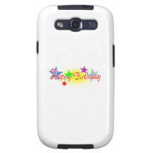 Happy Birthday Samsung Galaxy S3 Covers