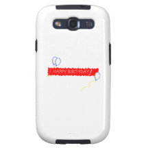 Happy Birthday Samsung Galaxy SIII Case