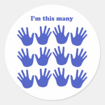 Happy Birthday SIXTY! Round Sticker