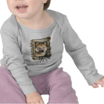 Happy Birthday - Stone Paws -Siberian Husky Copper Tshirts