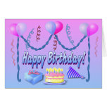 Happy Birthday Template Card