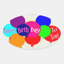 Happy Birthday To You! - Sticker