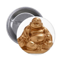 Happy Buddha Pinback Button