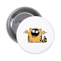 Happy Cat Pinback Buttons