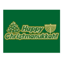 Happy Christmas hanukkah Kwanzaa Post Cards