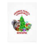 Happy Christmas Squirrel Announcements