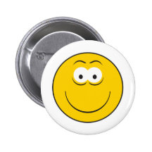 Happy Classic Smiley Face Pins