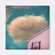 Happy Cloud Magnet