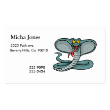 Happy Cobra Business Cards