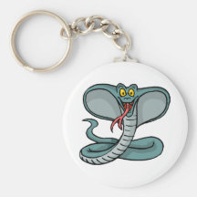 Happy Cobra Keychain