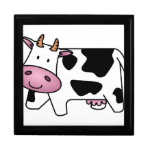 Happy Cow Keepsake Box