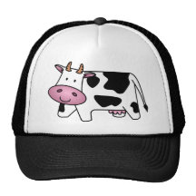 Happy Cow Trucker Hat