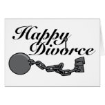 Happy Divorce! Greeting Card