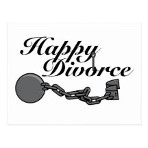 Happy Divorce! Post Card