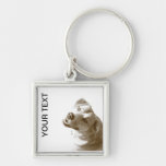 Happy Dog keychain