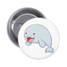 Happy Dugong Buttons