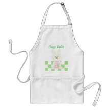 Happy Easter Bunny Apron