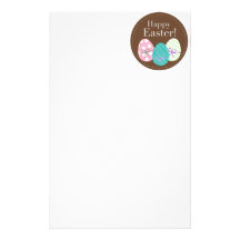 Happy Easter Custom Stationery