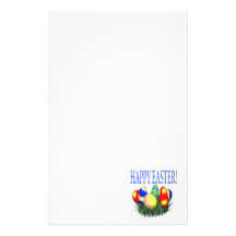 Happy Easter Custom Stationery