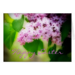 Happy Easter Lilacs Card cards