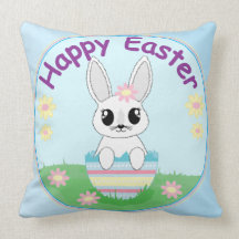 Happy Easter Pillow