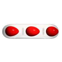 Happy Easter - Red Egg Skateboard