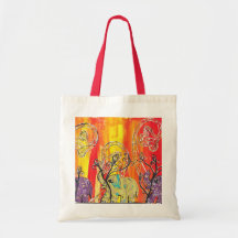 Happy Elephant Parade tote bag