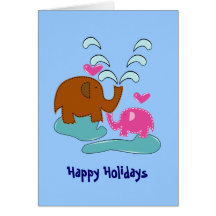 Happy Elephants Card