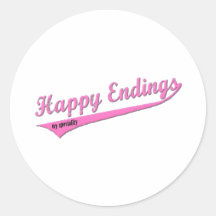 Happy Endings My Speciality Round Sticker