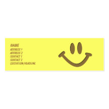 Happy Face Business Card