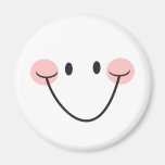 Happy face or cute smiley magnet