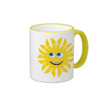 HAPPY FACE SUN MUGS