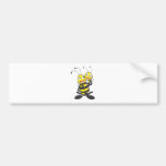Happy Father and Daughter Bee Bumper Sticker
