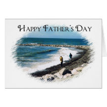 Happy Father's Day-Fishermen Card
