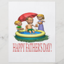 Happy Fathers Day Flyer Design
