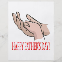 Happy Fathers Day Full Color Flyer