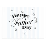 Happy Father's Day Message Postcard