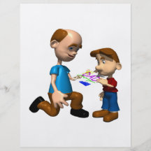 Happy Fathers Day Personalised Flyer
