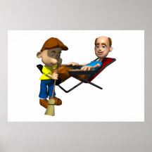 Happy Fathers Day Poster