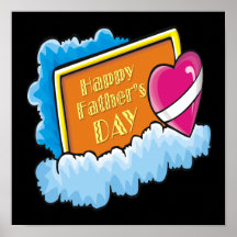 Happy Fathers Day Poster