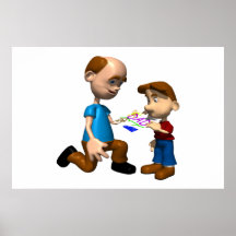 Happy Fathers Day Poster